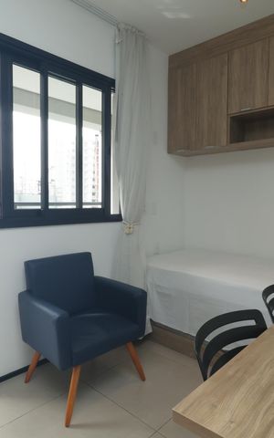 Apartamento para alugar com 21m², 1 quarto e sem vagaStudio