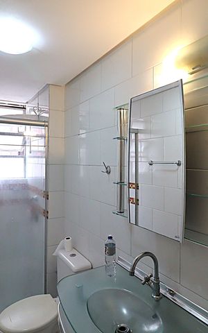 Apartamento para alugar com 38m², 1 quarto e sem vagaBanheiro 