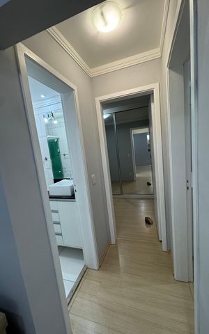 Apartamento para alugar com 47m², 2 quartos e 1 vagaCorredor