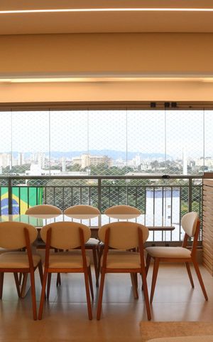 Apartamento à venda com 116m², 3 quartos e 2 vagasSala