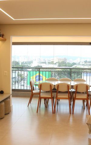 Apartamento à venda com 116m², 3 quartos e 2 vagasSala