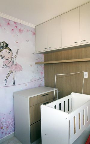 Apartamento à venda com 50m², 2 quartos e 1 vagaQuarto 2