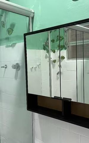 Studio à venda com 30m², 1 quarto e sem vaga Studio à venda com 30m², 1 quarto e sem vagaBanheiro
