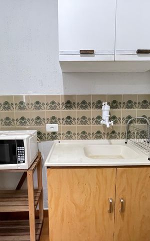 Studio para alugar com 22m², 1 quarto e sem vaga Studio para alugar com 22m², 1 quarto e sem vagaKitnet - Cozinha