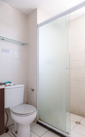 Apartamento para alugar com 62m², 3 quartos e 1 vagaBanheiro do Quarto 3 suíte
