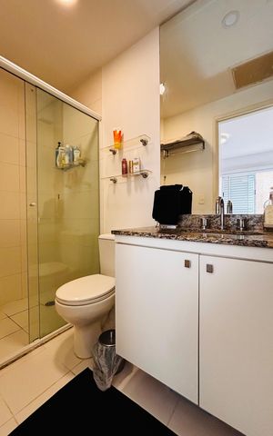 Apartamento para alugar com 65m², 2 quartos e 1 vaga Apartamento para alugar com 65m², 2 quartos e 1 vagaBanheiro suíte