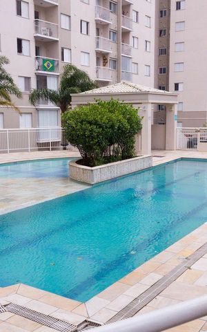 Apartamento à venda com 55m², 2 quartos e 1 vaga Apartamento à venda com 55m², 2 quartos e 1 vagaÁrea comum - Piscina