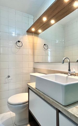 Apartamento para alugar com 25m², 1 quarto e 1 vaga Apartamento para alugar com 25m², 1 quarto e 1 vagaBanheiro