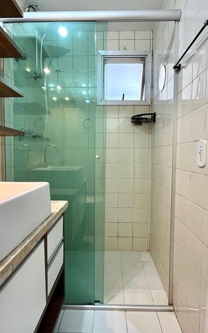 Apartamento para alugar com 25m², 1 quarto e 1 vaga Apartamento para alugar com 25m², 1 quarto e 1 vagaBanheiro