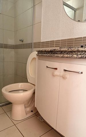 Apartamento à venda com 73m², 3 quartos e 2 vagasBanheiro Social