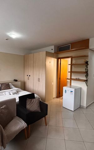 Apartamento à venda com 33m², 1 quarto e 1 vaga Apartamento à venda com 33m², 1 quarto e 1 vagaStudio