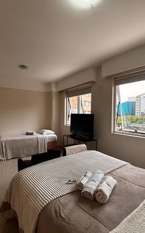Apartamento à venda com 33m², 1 quarto e 1 vaga Apartamento à venda com 33m², 1 quarto e 1 vagaStudio