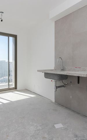 Apartamento à venda com 30m², 1 quarto e sem vaga Apartamento à venda com 30m², 1 quarto e sem vagaSala/ Cozinha