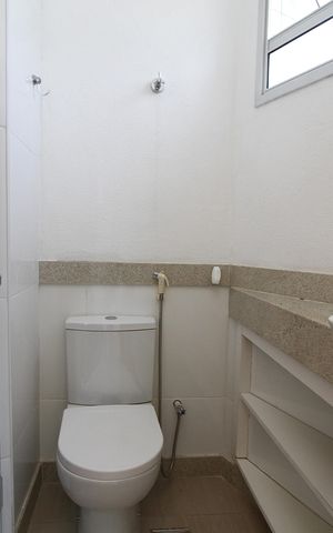 Apartamento à venda com 82m², 3 quartos e 2 vagasBanheiro da Suíte