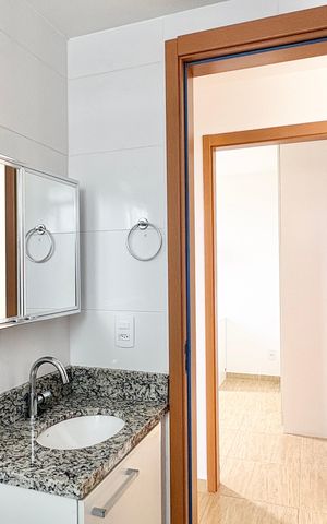 Apartamento à venda com 42m², 2 quartos e 1 vaga Apartamento à venda com 42m², 2 quartos e 1 vagaBanheiro