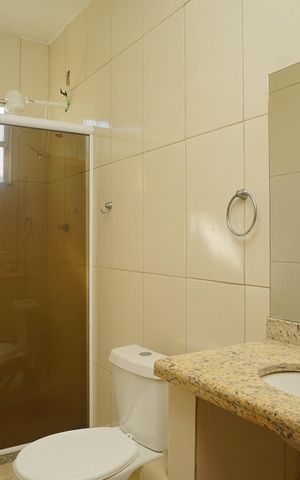 Apartamento para alugar com 47m², 1 quarto e sem vaga Apartamento para alugar com 47m², 1 quarto e sem vagaBanheiro
