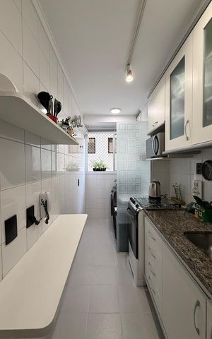 Apartamento à venda com 50m², 1 quarto e 1 vaga