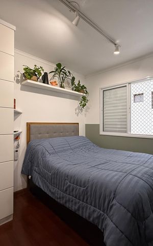 Apartamento à venda com 50m², 1 quarto e 1 vaga