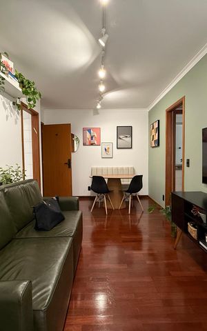 Apartamento à venda com 50m², 1 quarto e 1 vaga