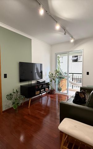 Apartamento à venda com 50m², 1 quarto e 1 vaga