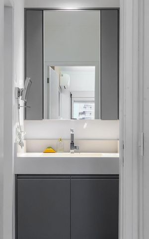 Apartamento à venda com 54m², 1 quarto e 2 vagas Apartamento à venda com 54m², 1 quarto e 2 vagasBanheiro