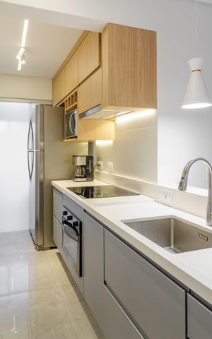 Apartamento à venda com 54m², 1 quarto e 2 vagas Apartamento à venda com 54m², 1 quarto e 2 vagasCozinha