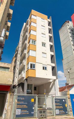 Apartamento para alugar com 24m², 1 quarto e 1 vaga Apartamento para alugar com 24m², 1 quarto e 1 vagaFachada