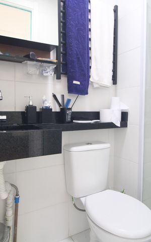 Apartamento para alugar com 32m², 2 quartos e sem vagaBanheiro