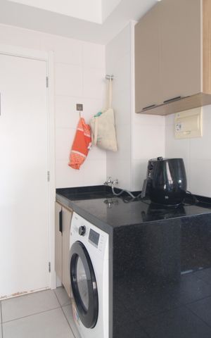 Apartamento para alugar com 32m², 2 quartos e sem vagaLavanderia