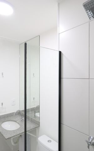 Apartamento para alugar com 41m², 2 quartos e 1 vagaBanheiro 