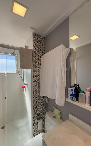 Apartamento à venda com 210m², 3 quartos e 3 vagasBanheiro da Suíte 3
