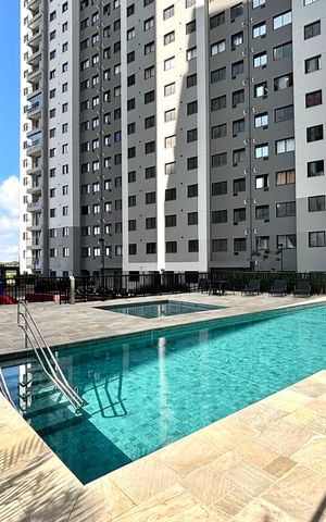 Apartamento para alugar com 43m², 2 quartos e 1 vaga Apartamento para alugar com 43m², 2 quartos e 1 vagaÁrea comum - Piscina