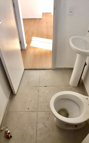 Apartamento para alugar com 43m², 2 quartos e 1 vaga Apartamento para alugar com 43m², 2 quartos e 1 vagaBanheiro