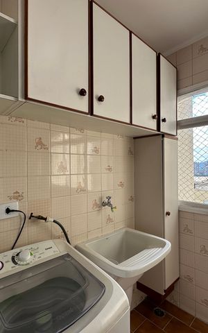 Apartamento para alugar com 128m², 3 quartos e 2 vagas Apartamento para alugar com 128m², 3 quartos e 2 vagasÁrea de Serviço