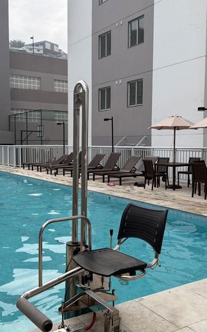 Apartamento para alugar com 43m², 2 quartos e 1 vagaÁrea comum
