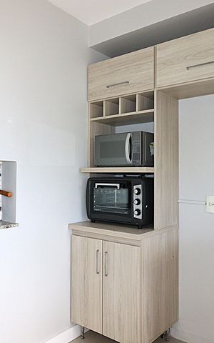 Apartamento à venda com 56m², 2 quartos e 1 vagaCozinha - Armários