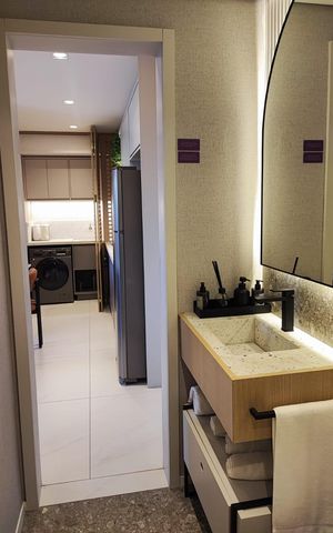 Apartamento à venda com 38m², 1 quarto e sem vaga Apartamento à venda com 38m², 1 quarto e sem vagaBanheiro