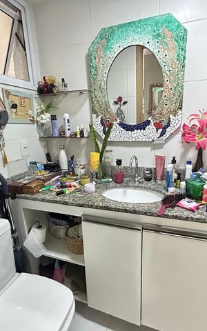 Apartamento à venda com 87m², 3 quartos e 1 vagaBanheiro da Suíte