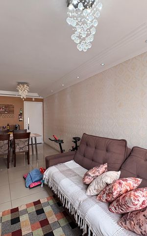 Apartamento à venda com 63m², 3 quartos e 1 vaga Apartamento à venda com 63m², 3 quartos e 1 vagaSala