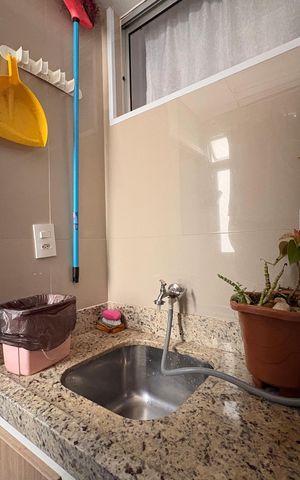 Apartamento à venda com 63m², 3 quartos e 1 vaga Apartamento à venda com 63m², 3 quartos e 1 vagaLavanderia