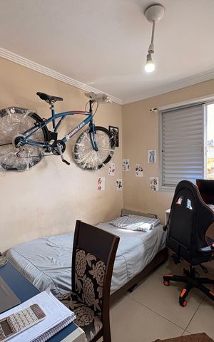 Apartamento à venda com 63m², 3 quartos e 1 vaga Apartamento à venda com 63m², 3 quartos e 1 vagaQuarto 1