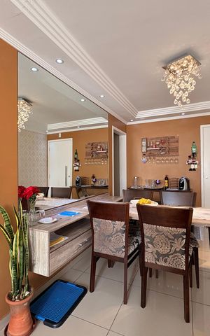 Apartamento à venda com 63m², 3 quartos e 1 vaga Apartamento à venda com 63m², 3 quartos e 1 vagaSala