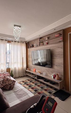 Apartamento à venda com 63m², 3 quartos e 1 vaga Apartamento à venda com 63m², 3 quartos e 1 vagaSala