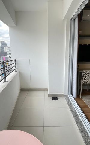 Apartamento para alugar com 25m², 1 quarto e 1 vaga