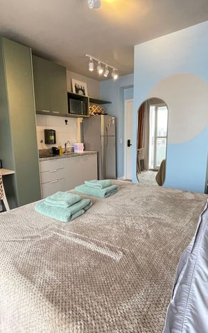 Apartamento para alugar com 25m², 1 quarto e 1 vaga