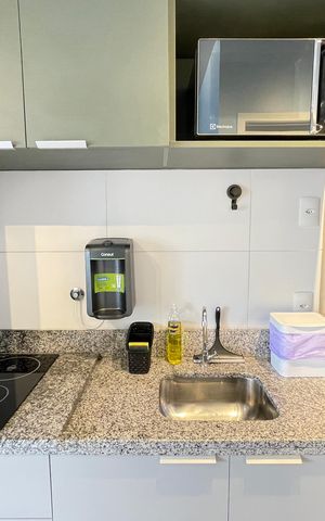 Apartamento para alugar com 25m², 1 quarto e 1 vaga