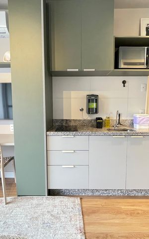 Apartamento para alugar com 25m², 1 quarto e 1 vaga