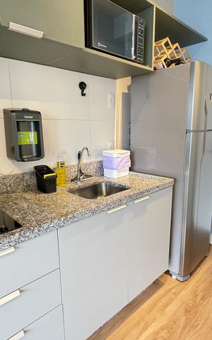 Apartamento para alugar com 25m², 1 quarto e 1 vaga