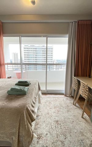 Apartamento para alugar com 25m², 1 quarto e 1 vaga