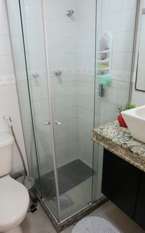 Apartamento à venda com 62m², 2 quartos e 1 vagaBanheiro Social